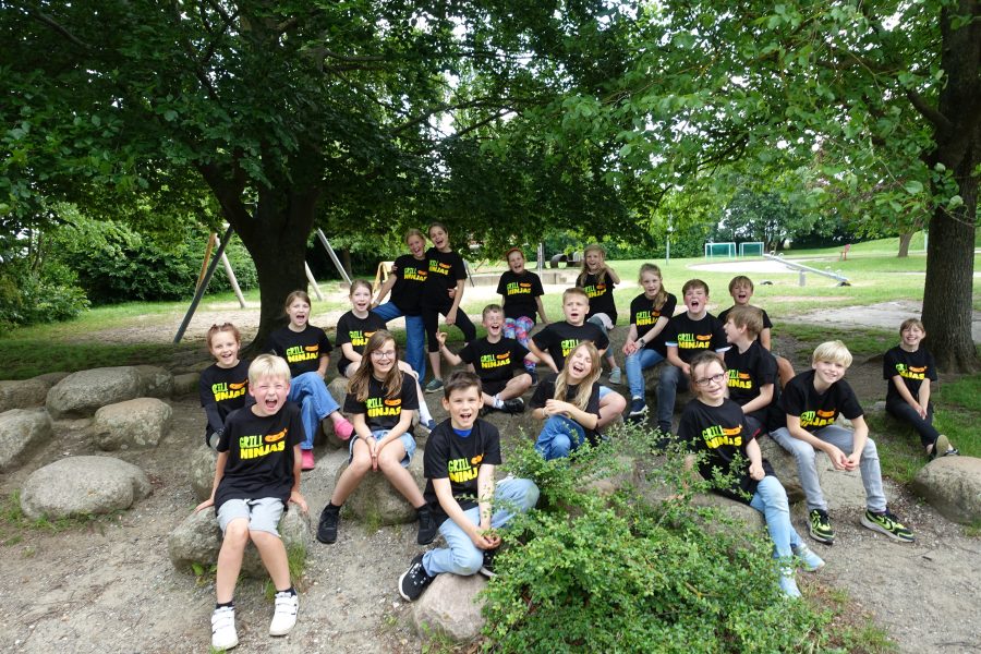 Besuch von den Grillninjas