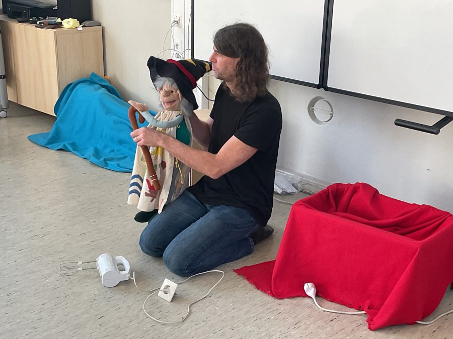 Besuch des Energiezauberers Baldur im 3. Jahrgang