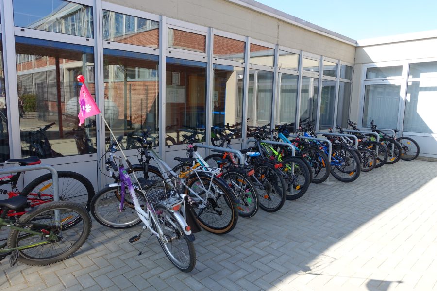 Fahrradcheck mit der Polizei